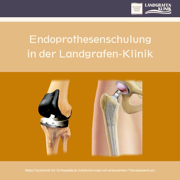 Broschüre Endoprothesenschulung der Landgrafen-Klinik